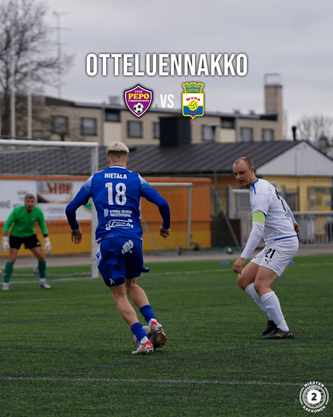 Otteluennakko pääkuva PEPO – MyPa-min